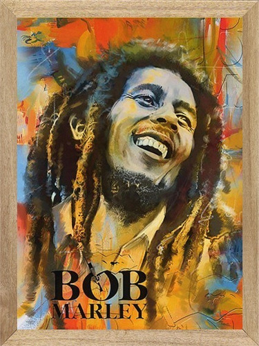 Bob Marley , Cuadros , Poster , Musica          B405