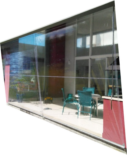 Toldo Cortina Transparente 300 Largura X 250 Altura So3m 