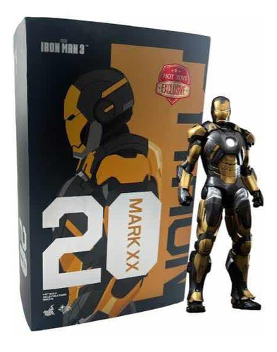 Hot Toys - Python (mark Xx) - Iron Man 3 - 1:6 - Novo