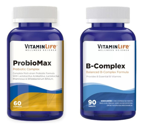 Pack Probiomax 60 Caps + B-complex 90 Tabletas - Vitanmilife