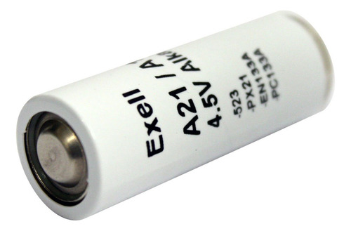 Exell Battery A21px Bateria Alcalina De 4.5 Voltios (blanca