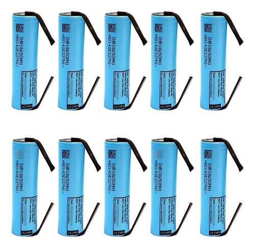 Celula 18650 LG Chem 3200mah Descarga 10a - 20 Unidades