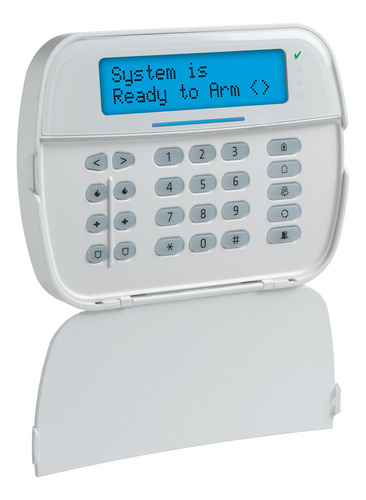 Dsc Neo Hs2lcdrf9n Teclado Cableado Lcd Alfanumérico Rf Color Blanco