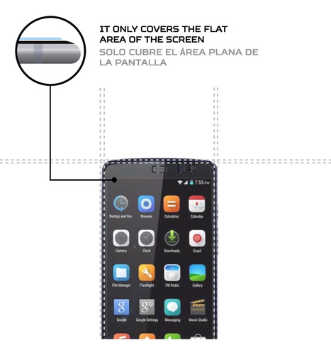 Protector Pantalla Antishock Para Ecoo E04 Lite