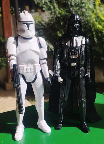 Pack De 2 Figuras De Accion Stars Wars, Articuladas.