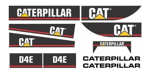 comprar Kit Adesivos Completo Caterpillar D4e Para Tratores