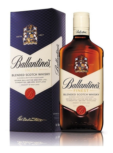 Whisky Ballantines 700 Ml En Estuche