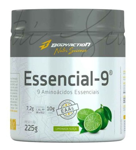 Essencial-9 - 225g Limonada Suiça - Body Action