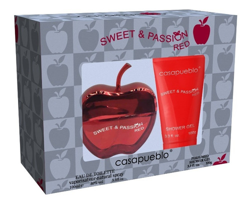 Perfume Casapueblo Sweet & Passion Red + Shower Gel