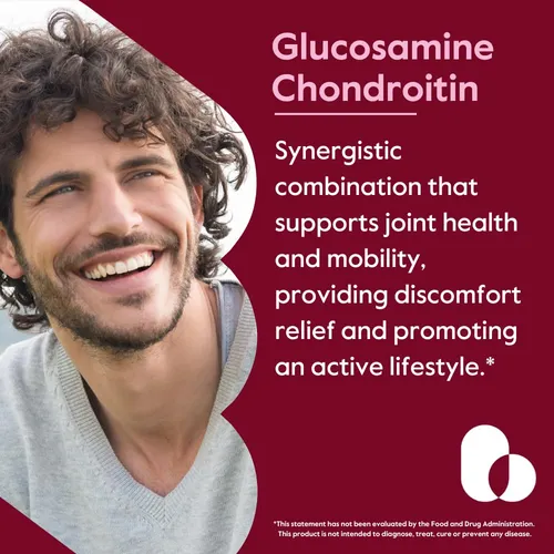 Glucosamina Y Sulfato De Condroitina 750mg 600mg 250 Tableta