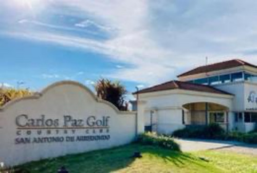 Carlos Paz Golf Country Club - Gran Y Exclusivo Lote En Altura Con Vista Al Golf - 1era Etapa
