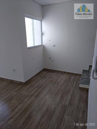 Cobertura Com 2 Dormitórios À Venda, 47 M² Por R$ 340.000,00 - Vila Marina - Santo André/sp - Co0166