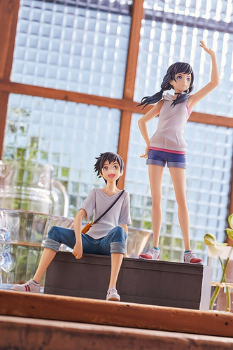Figura Hina Amano E Hodaka Morishima Anime O Tempo Com Você