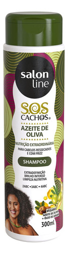 Shampoo Sos Cachos Azeite De Oliva Salon Line 300ml