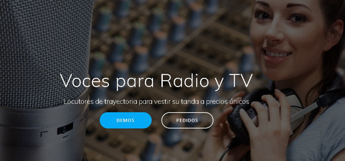 Voz Para Comerciales Radio O Television Locutor Grabacion