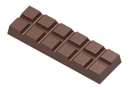  Molde Para Tabletas 2 X 6 Cubes 1987cw Chocolate World