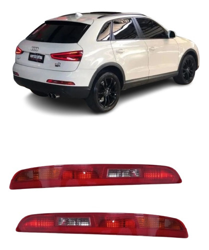 Par Lanterna Refletor Parachoque Audi Q3 13 2013 2014 2015