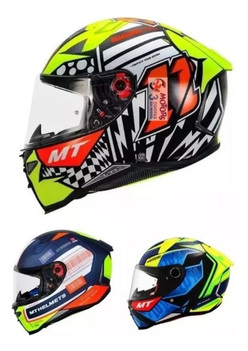 Jm Nuñez Casco Integral Mt Helmets Revenge 2 Moto  