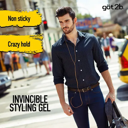 Gel De Peinado Got2b Ultra Glue Invincible 177 Ml X 2 + 37 M