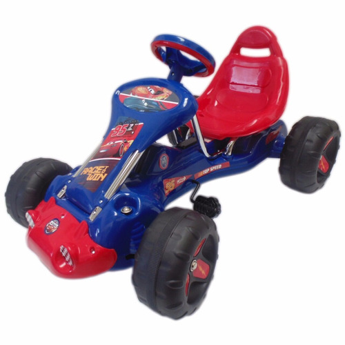 Oferta Navideña ! Carro Carrito Pedal Montable Cars Regalazo