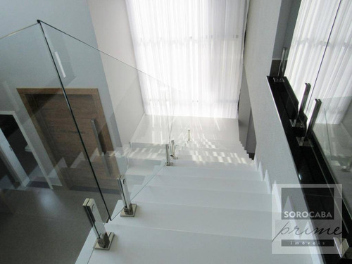 Imagem 18 de 30 de Espetacular Sobrado Com 4 Suítes À Venda, 368 M² Por R$ 2.100.000 - Alphaville Nova Esplanada Iii - Votorantim/sp, Próximo Ao Shopping Iguatemi. - So0154
