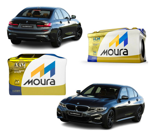 Moura Ma92qd - Sem Carcaça - Bmw 320 Ia 2022