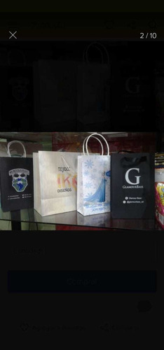 Imagen 7 de 7 de Fundas Personalizadas Con Tu Marca O Logotipo Kraft Ecológi