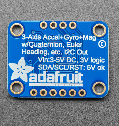 Sensor Imu Fusion Breakout Adafruit Bno055 De 9 Puntos