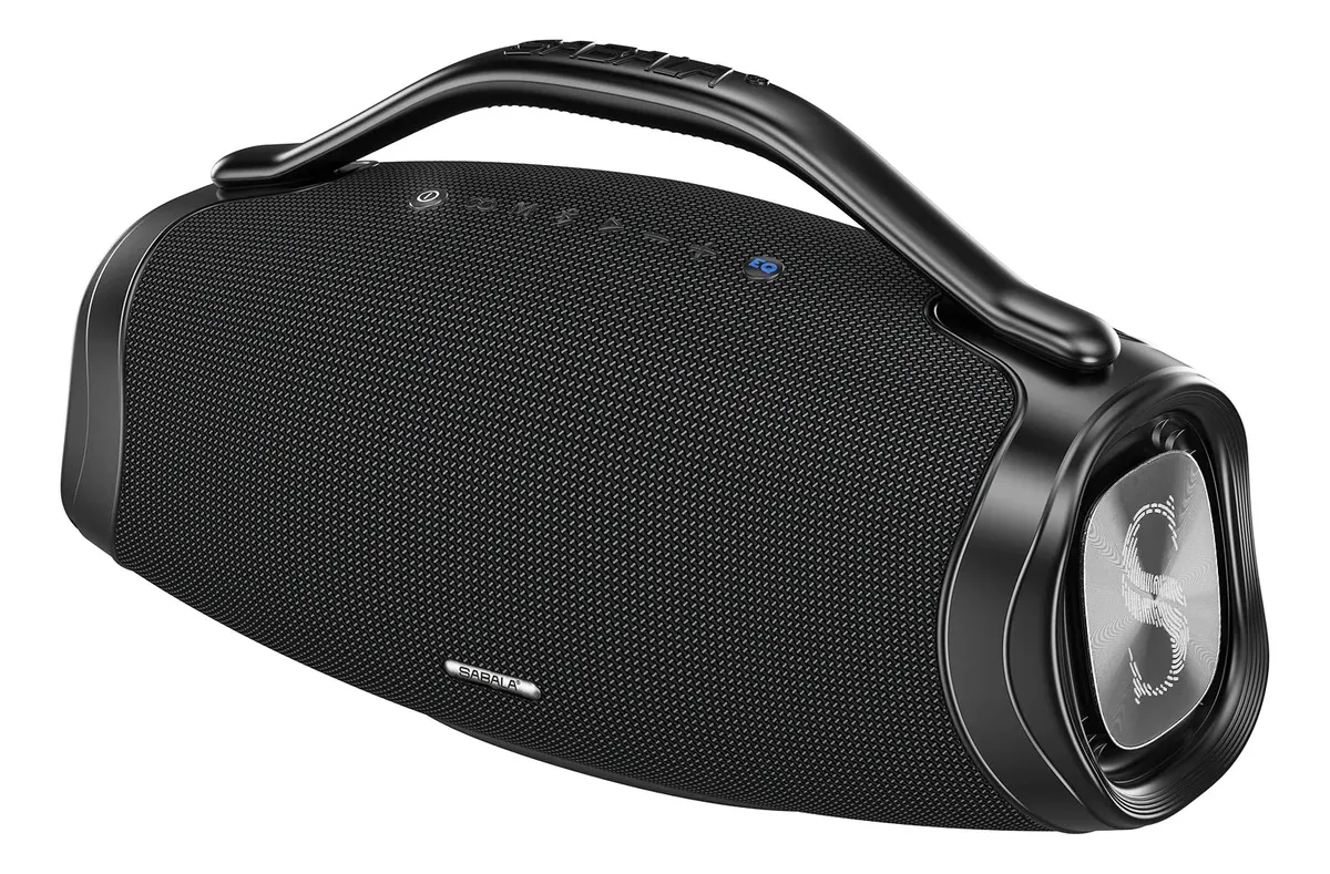 Caixa De Som Sabala Dr-909 200w Bluetooth 36h Tws Ipx6 Cor Preto