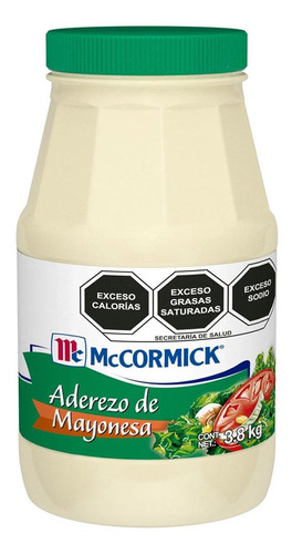 Aderezo De Mayonesa Mccormick 3.8kg