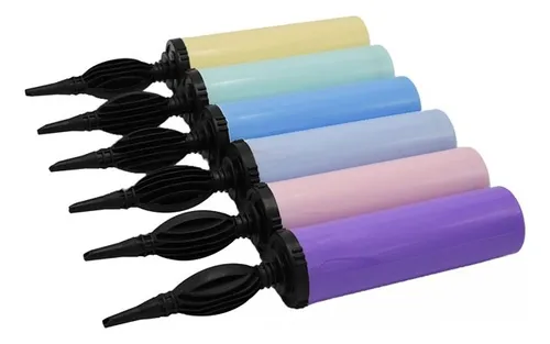comprar Bombín Inflador Manual De Globos Color Variado