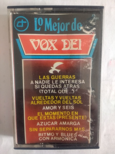 Lo Mejor De Vox Dei Cassette Original 