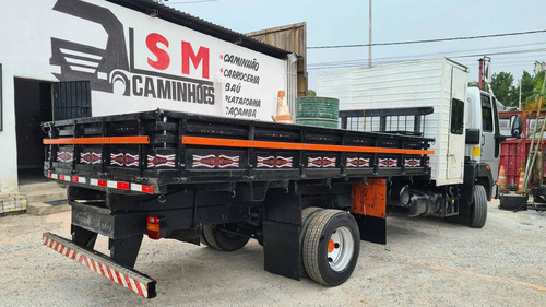 Ford Cargo 816 Carroceria Madeira Cabine Suplementar