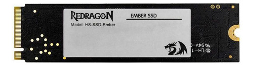 Ssd Nvme M2 Pcle 3.0 Ember Redragon 1tb