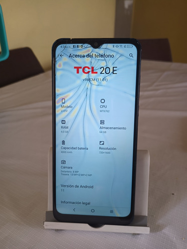 Tcl 20e 64 Gb Azul 4 Gb Ram Azul (Usado)