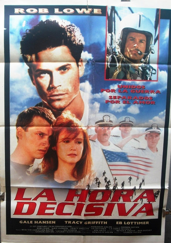 Afiche Original De La Película La Hora Decisiva Con Rob Lowe