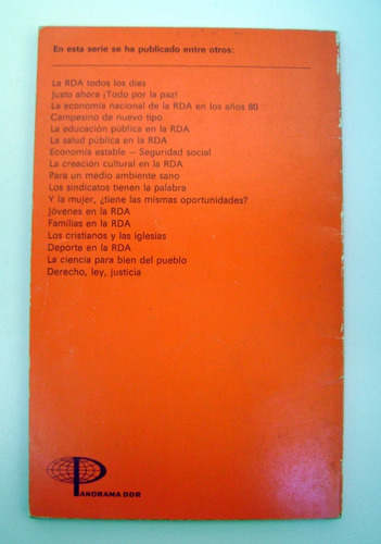 Formacion Vocacional Rda Propaganda Alemania Comunista Boedo (Usado)
