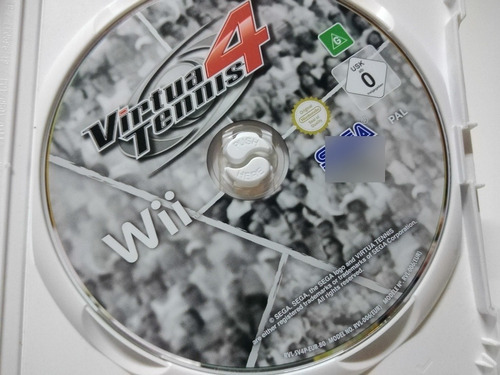 Virtua Tennis 4 Juego Para Nintendo Wii (pal) (Usado)