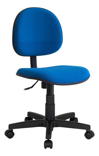 Cadeira De Escritório Flex Cadeiras Turim Giratória Azul
