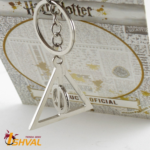Imagen 3 de 3 de Llavero - Harry Potter - Reliquias De La Muerte (giratorio)