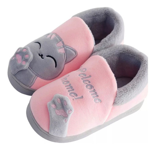 Pantuflas Suaves Cómodas Para Invierno Tipo Bota Para Mujer 