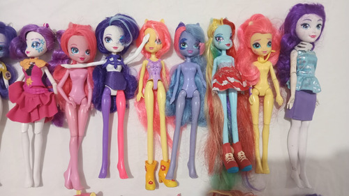 My Little Pony Ecuestria Girl Lote (Usado)
