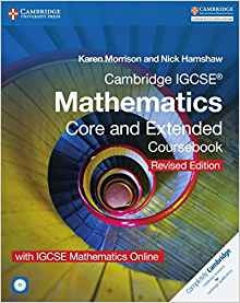 Cambridge Igcse® Mathematics Core And Extended Coursebook W