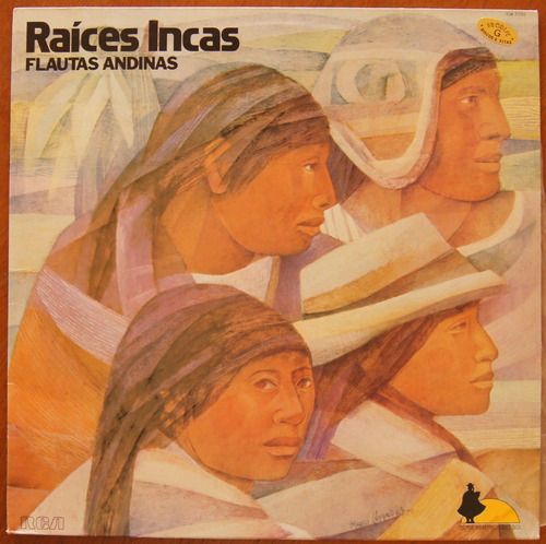 Lp Vinil Raíces Incas - Flautas Andinas