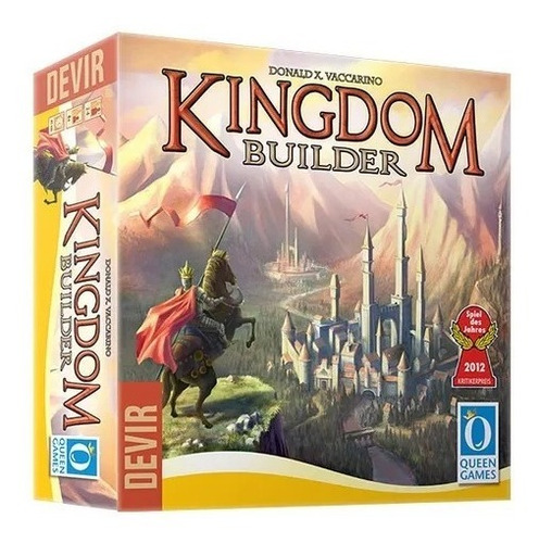  Kingdom Builder Juego De Mesa Estrategia De Devir M4e 