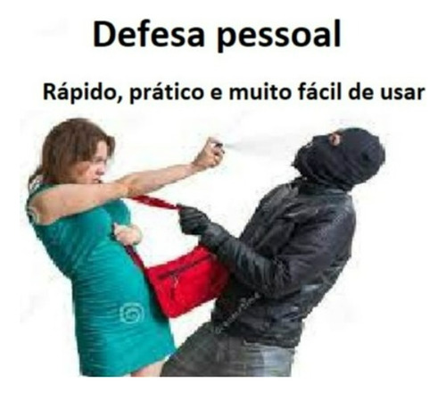 Kit 10 Unid. Spray De Pimenta Defesa Pessoal Frete Gratis