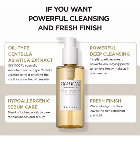 Aceite Limpiador De Centella Asiática Skin1004