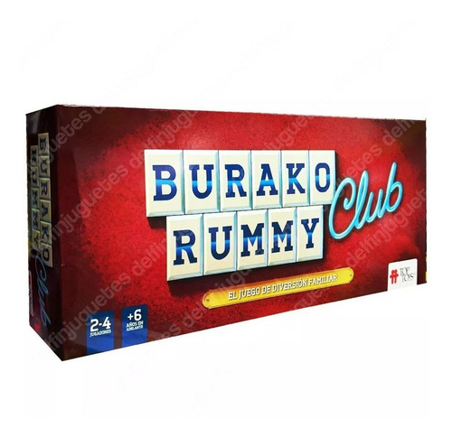 Juego De Mesa Burako Rummy Club Top Toys Errekaese