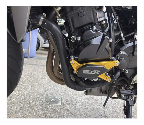 Imagem 5 de 5 de Slider De Gsr750 2012 A 2016 Protetor Da Tampa Da Embreagem