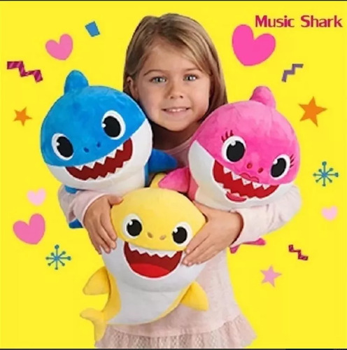 Baby Shark Muñeco De Peluches